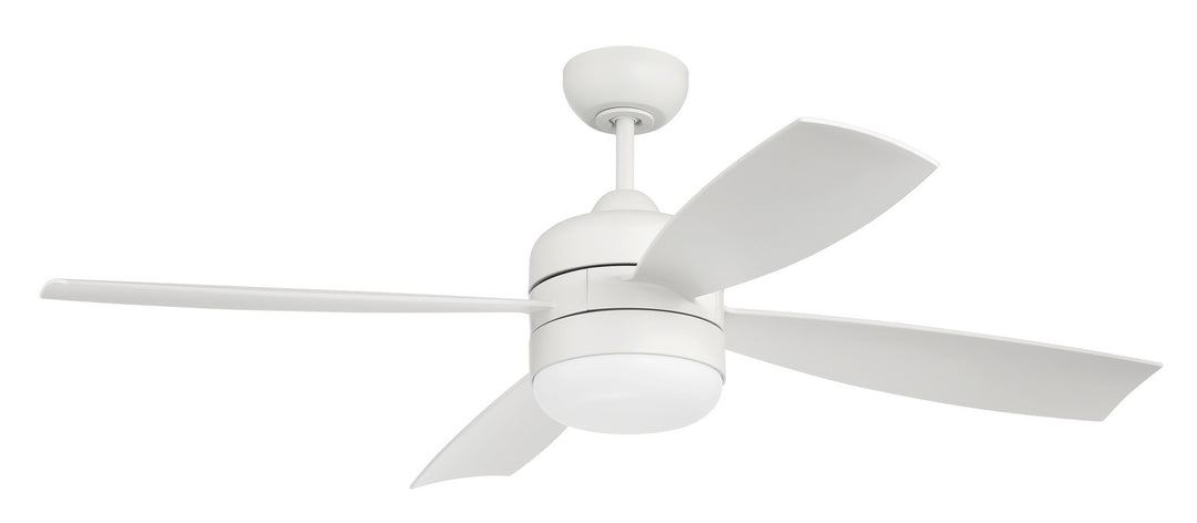 Craftmade Sebastion SBN52W4 Ceiling Fan 52 - White, White/