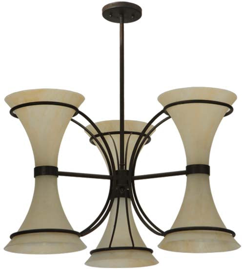 Meyda Tiffany Chronos 129534 Chandelier Light - Timeless Bronze