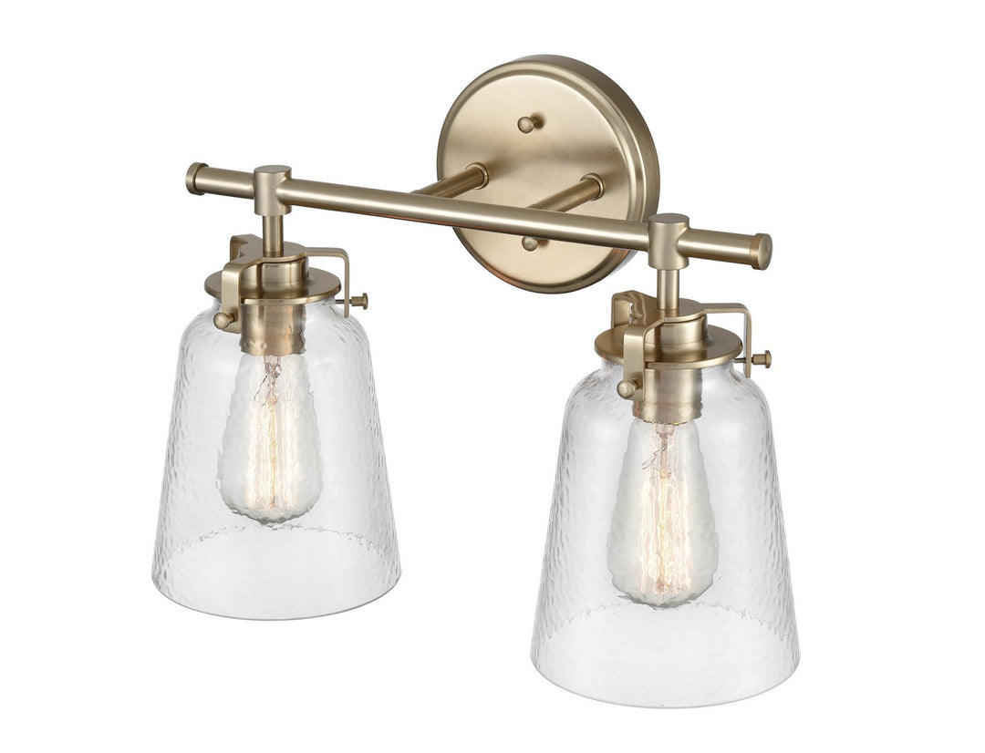 Millennium Amberose 4412-MG Bath Vanity Light 16 in. wide - Modern Gold
