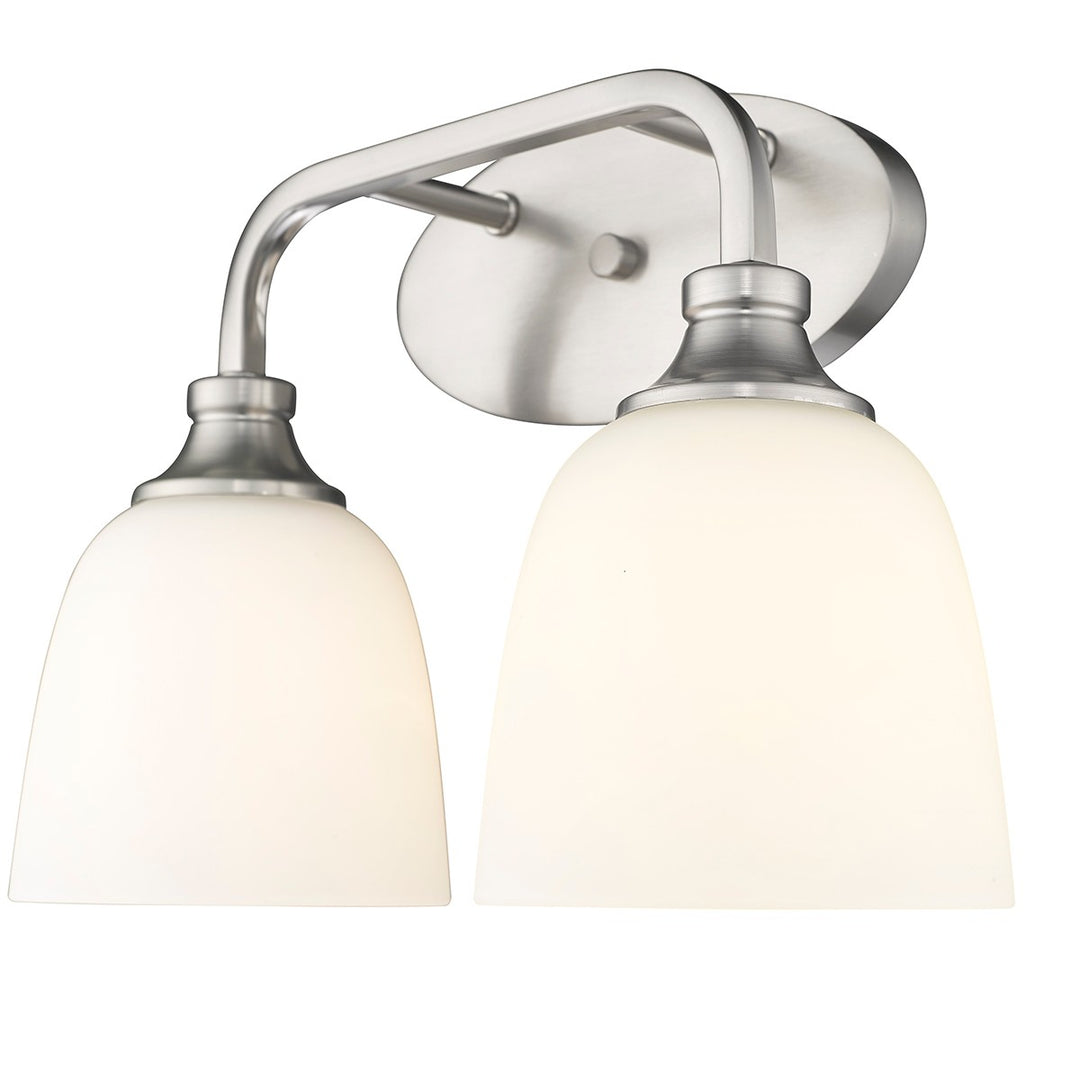 Millennium Alberta 491002-BN Bath Vanity Light 15 in. wide - Brushed Nickel