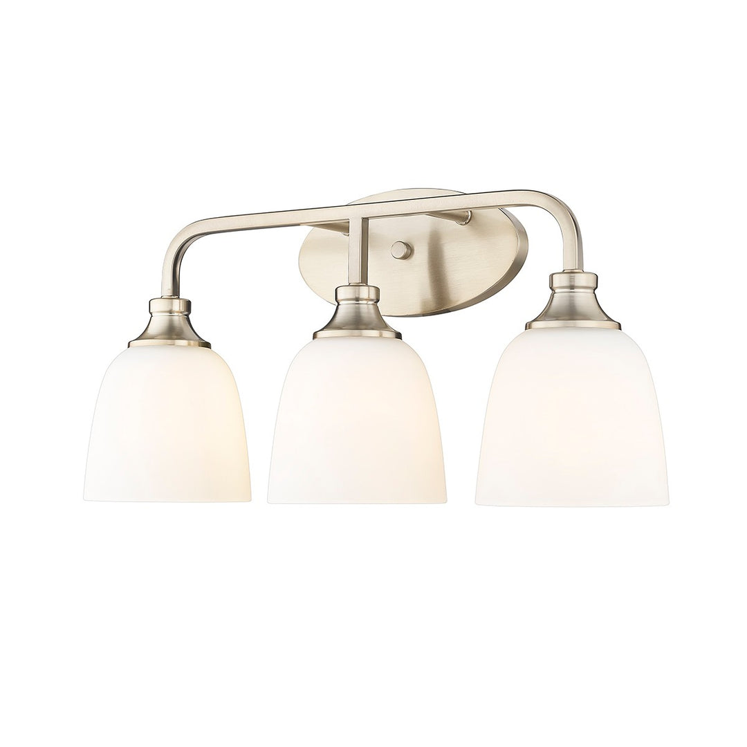 Millennium Alberta 491003-MG Bath Vanity Light 22 in. wide - Modern Gold