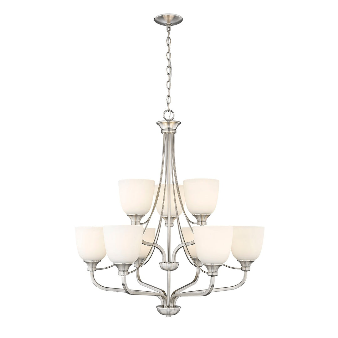 Millennium Alberta 492009-BN Chandelier Light - Brushed Nickel