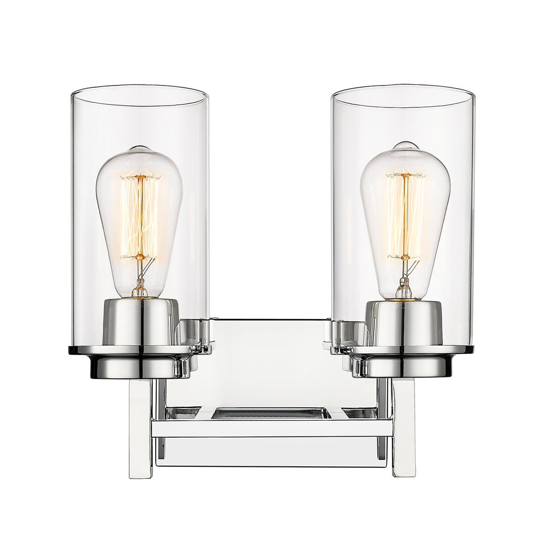 Millennium Janna 494002-CH Bath Vanity Light 12 in. wide - Chrome