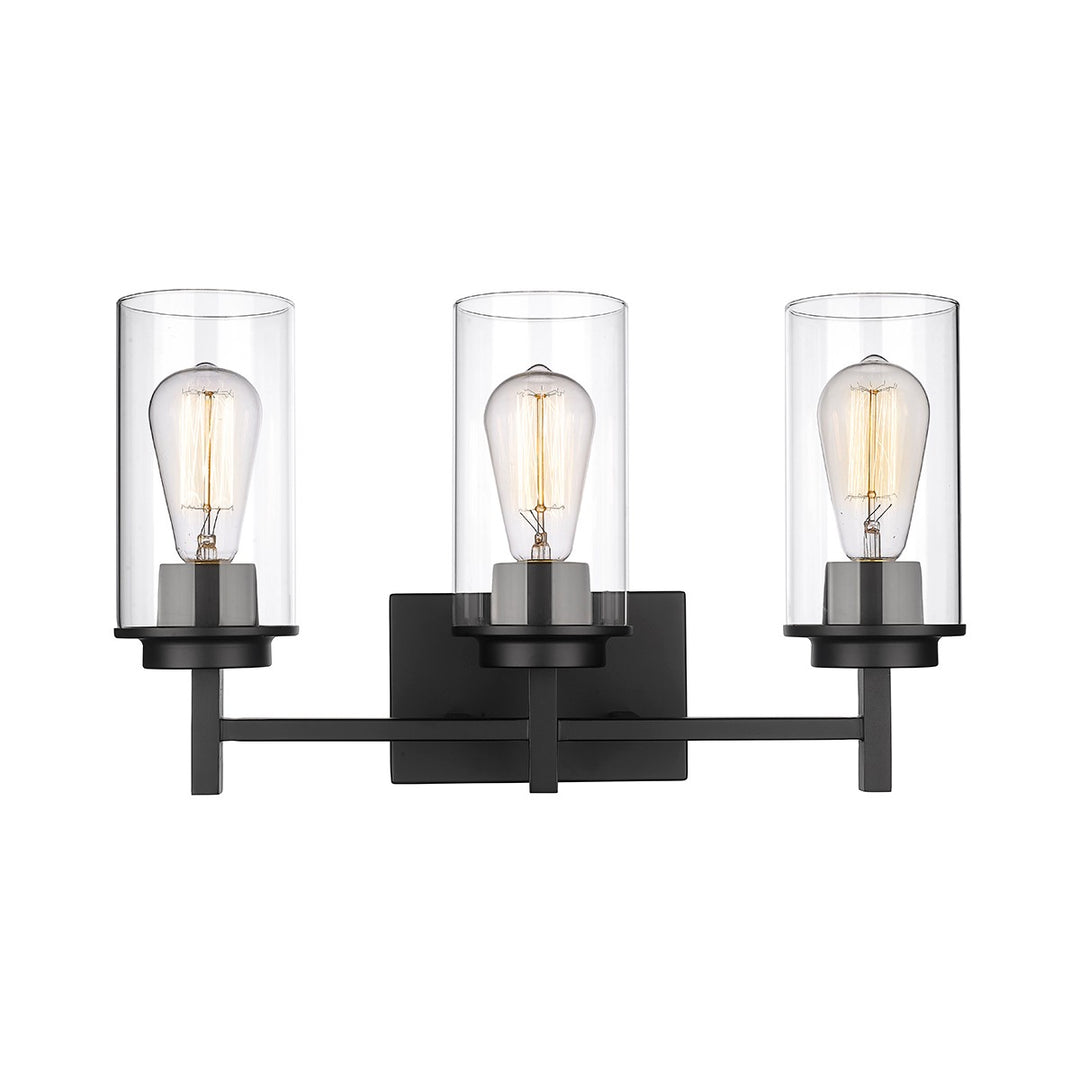 Millennium Janna 494003-MB Bath Vanity Light 19 in. wide - Matte Black