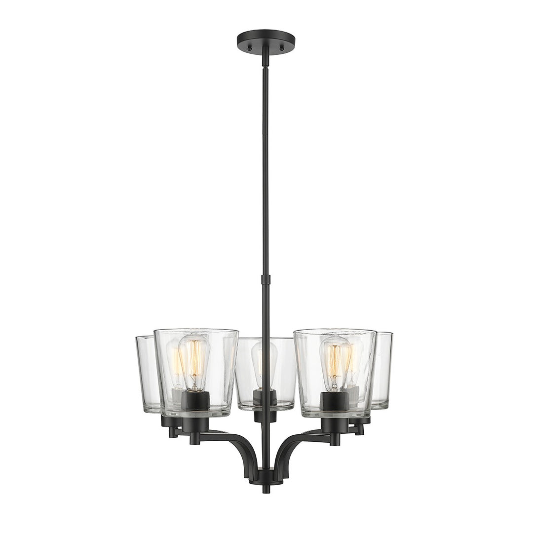 Millennium Evalon 497005-MB Chandelier Light - Matte Black