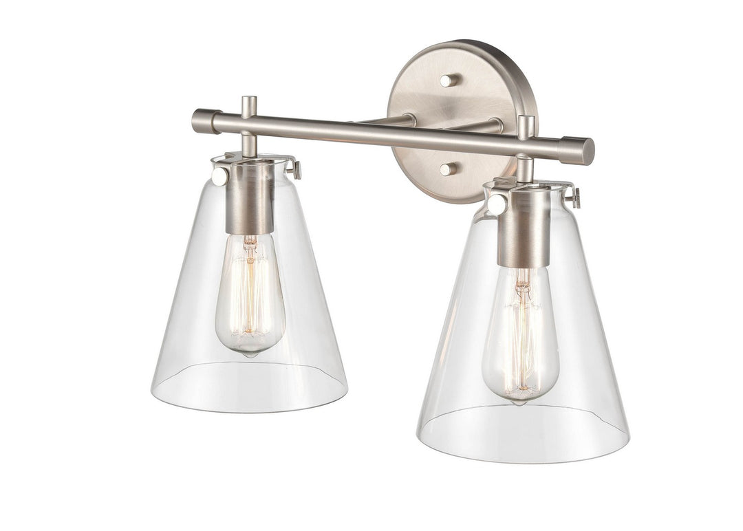 Millennium Aliza 8122-BN Bath Vanity Light 16 in. wide - Brushed Nickel