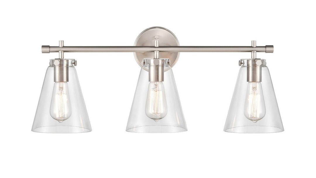 Millennium Aliza 8123-BN Bath Vanity Light 27 in. wide - Brushed Nickel
