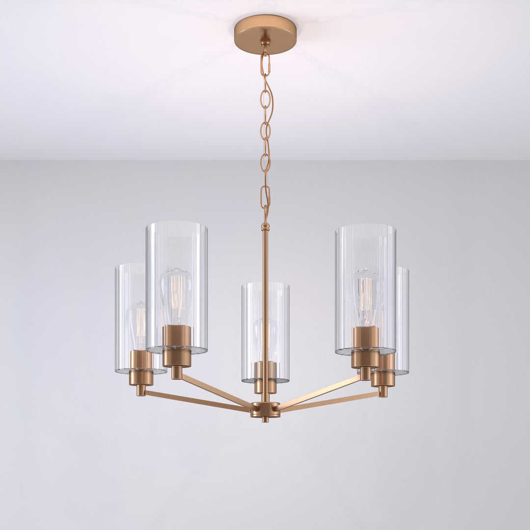 Millennium Beverlly 9515-MG Chandelier Light - Modern Gold