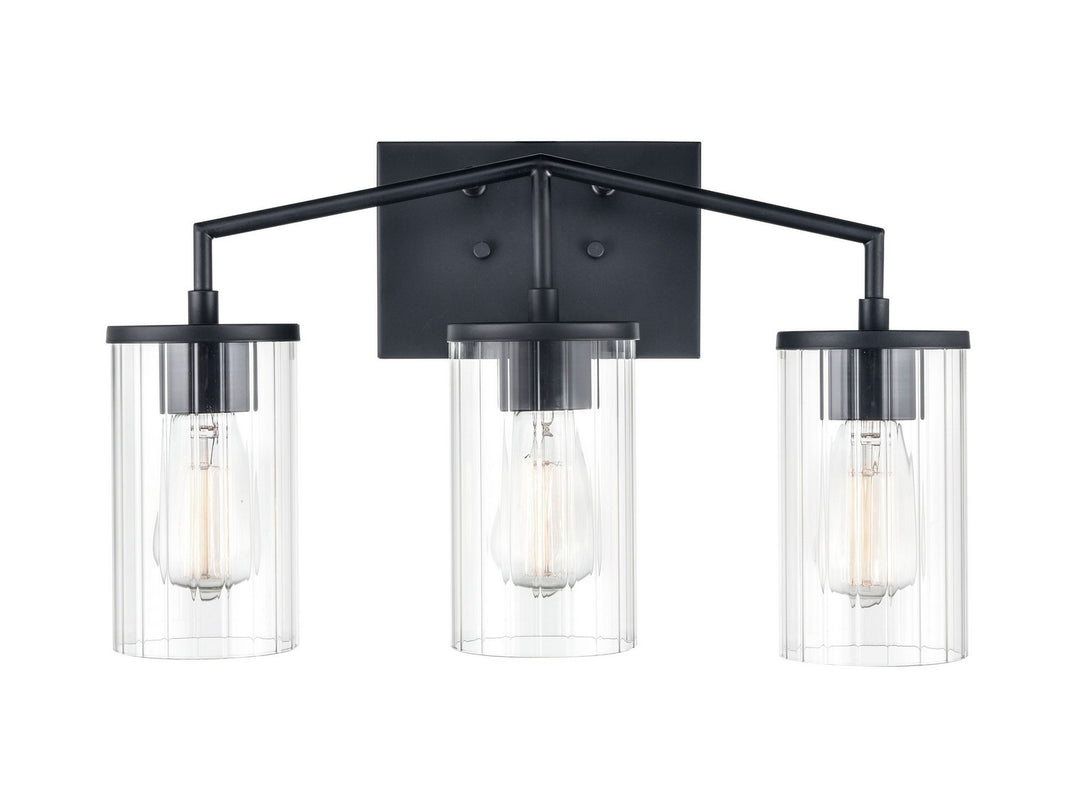 Millennium Beverlly 9523-MB Bath Vanity Light 20 in. wide - Matte Black