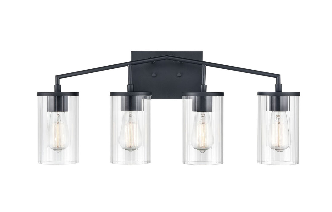 Millennium Beverlly 9524-MB Bath Vanity Light 28 in. wide - Matte Black