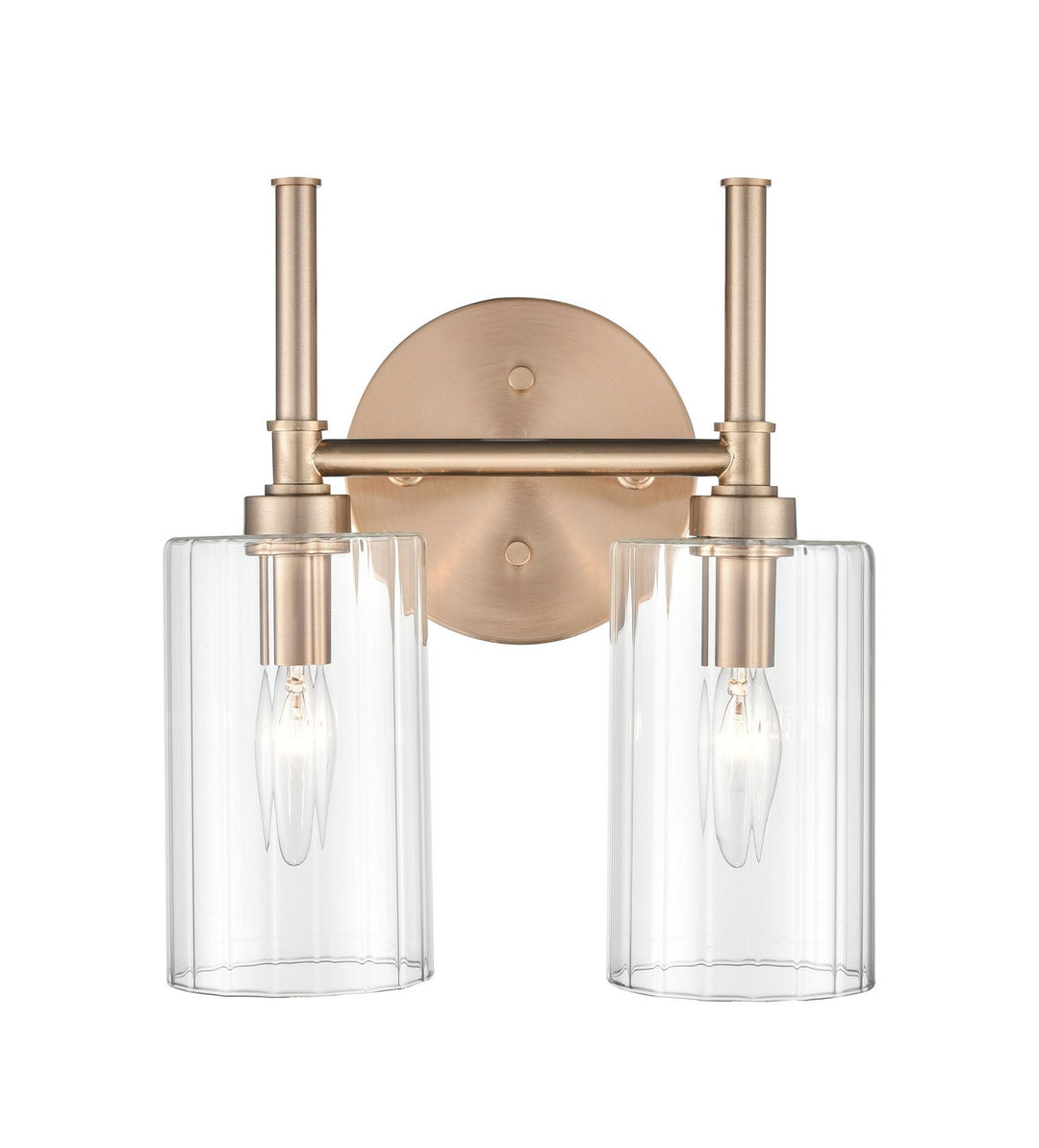 Millennium Chastine 9922-MG Bath Vanity Light 11 in. wide - Modern Gold