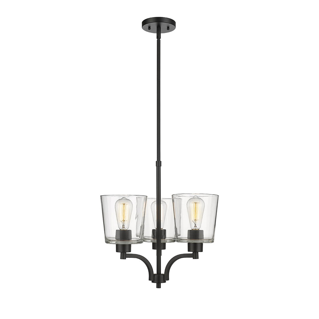 Millennium Evalon 497003-MB Chandelier Light - Matte Black