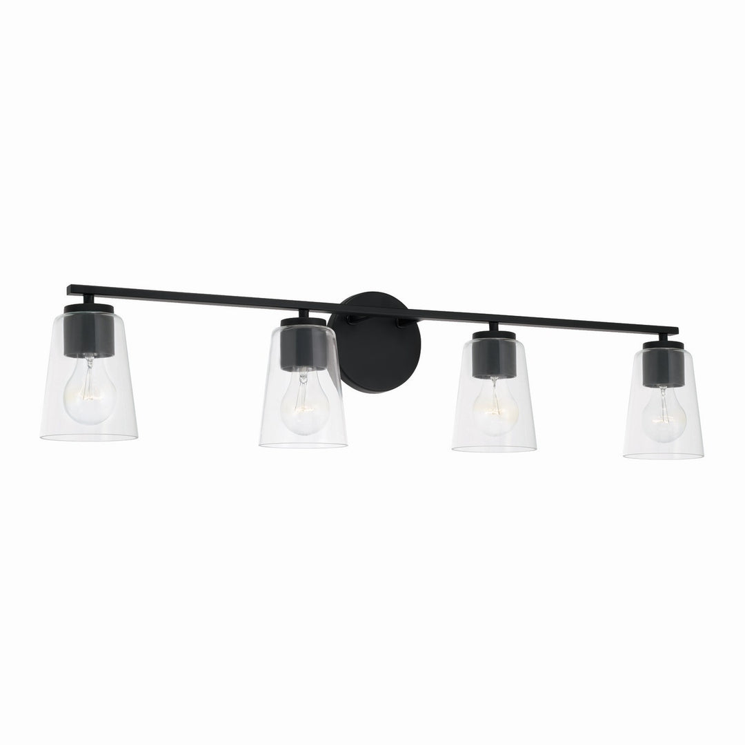 Capital Portman 148641MB-537 Bath Vanity Light 36 in. wide - Matte Black