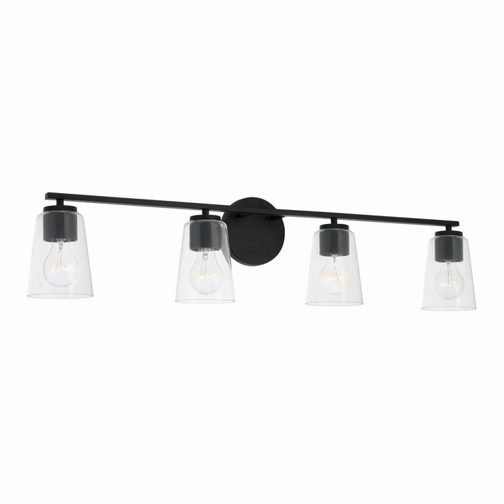 Capital Portman 148641MB-537 Bath Vanity Light 36 in. wide - Matte Black
