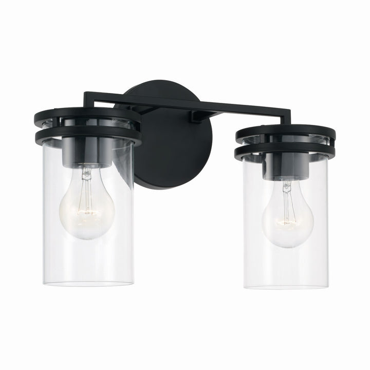 Capital Fuller 148721MB-539 Bath Vanity Light 15 in. wide - Matte Black
