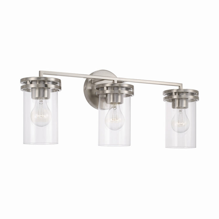 Capital Fuller 148731BN-539 Bath Vanity Light 24 in. wide - Brushed Nickel