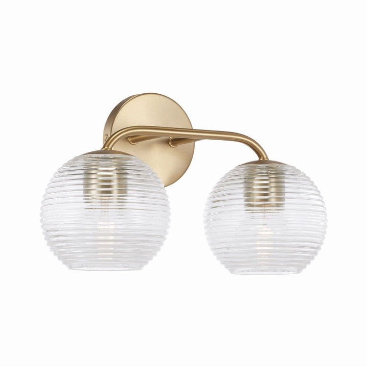 Capital Dolan 149921MA-544 Bath Vanity Light 16 in. wide - Matte Brass