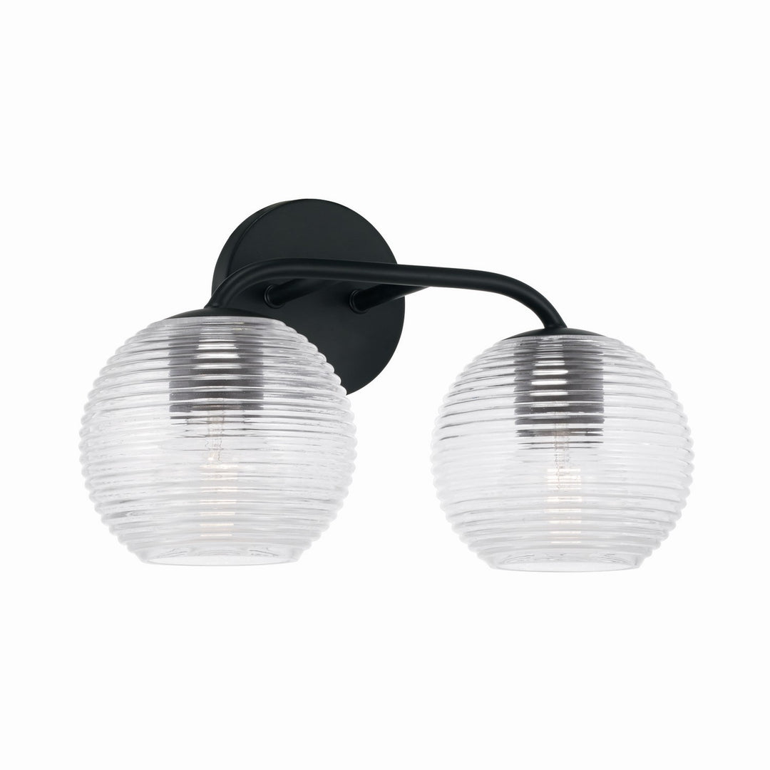 Capital Dolan 149921MB-544 Bath Vanity Light 16 in. wide - Matte Black