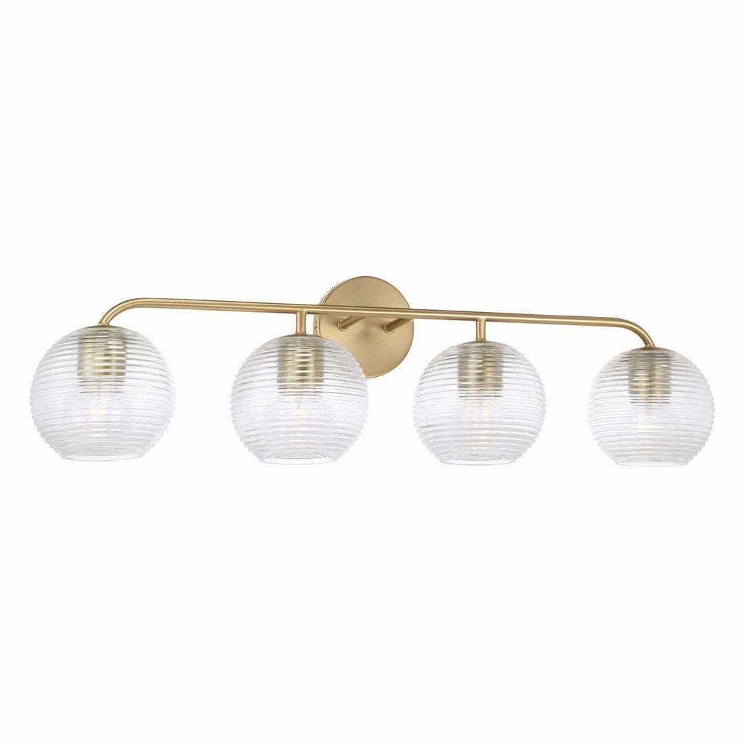 Capital Dolan 149941MA-544 Bath Vanity Light 34 in. wide - Matte Brass