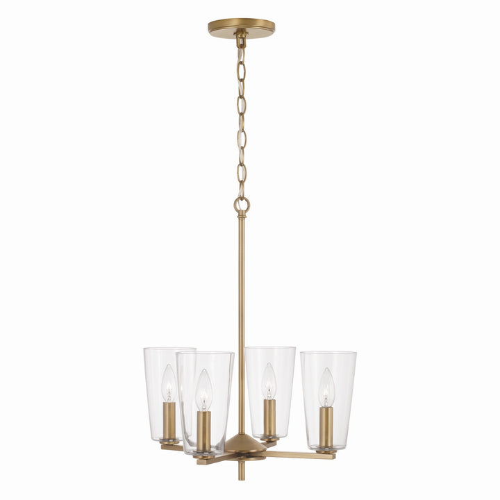 Capital Portman 348641AD-538 Chandelier Light - Aged Brass