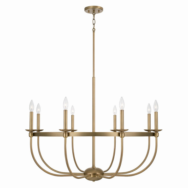 Capital Rylann 425181AD Chandelier Light - Aged Brass