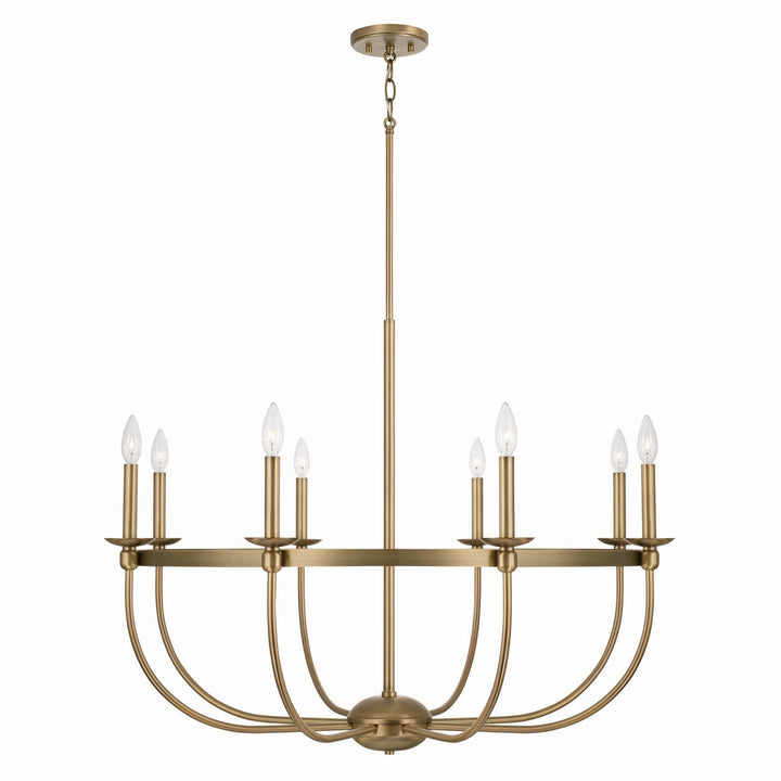 Capital Rylann 425181AD Chandelier Light - Aged Brass