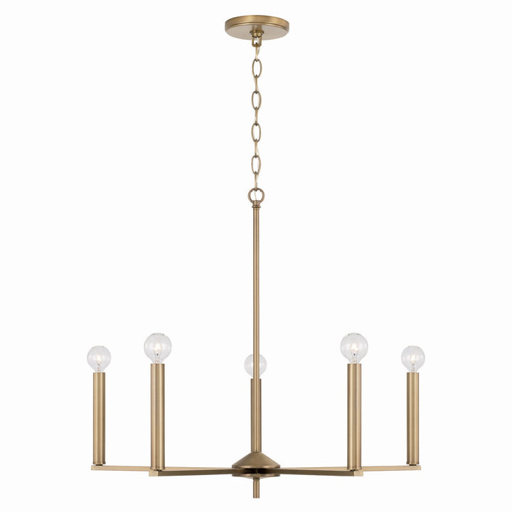 Capital Portman 448651AD Chandelier Light - Aged Brass