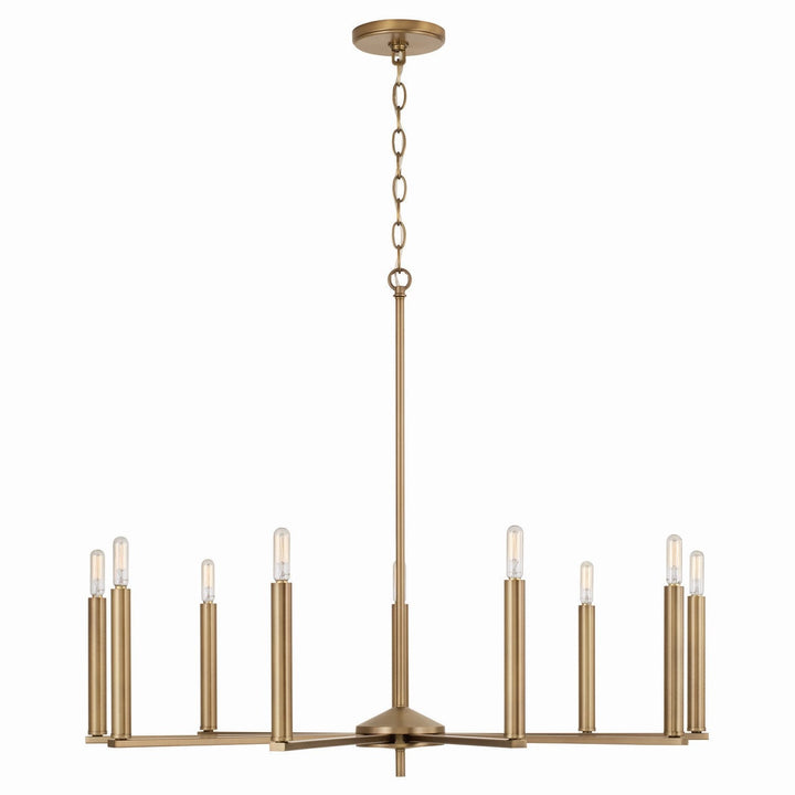 Capital Portman 448691AD Chandelier Light - Aged Brass