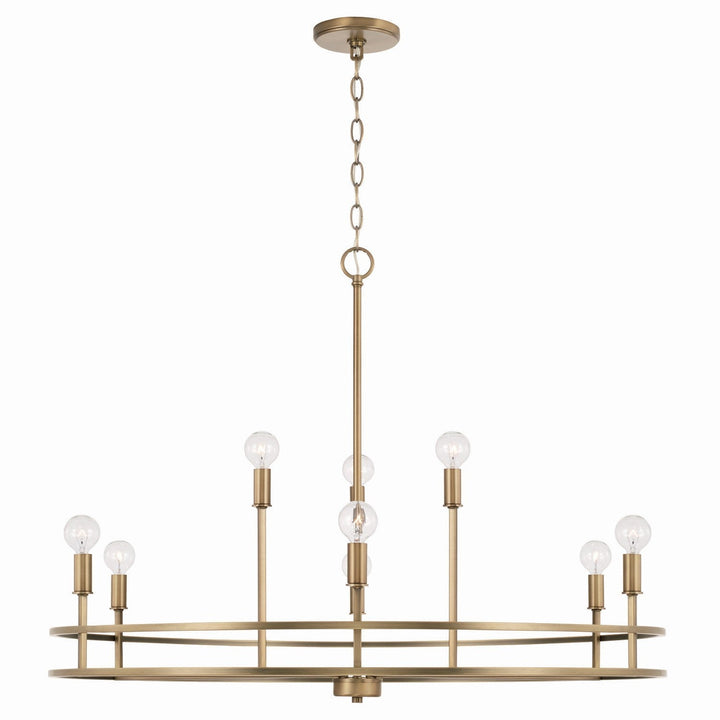Capital Fuller 448791AD Chandelier Light - Aged Brass