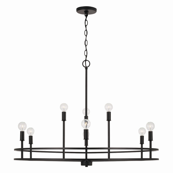 Capital Fuller 448791MB Chandelier Light - Matte Black