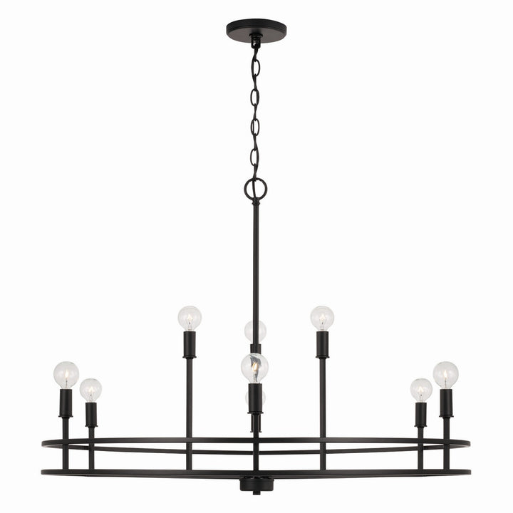 Capital Fuller 448791MB Chandelier Light - Matte Black