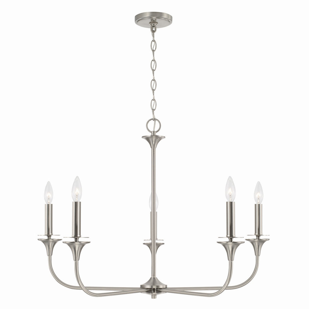 Capital Presley 448951BN Chandelier Light - Brushed Nickel