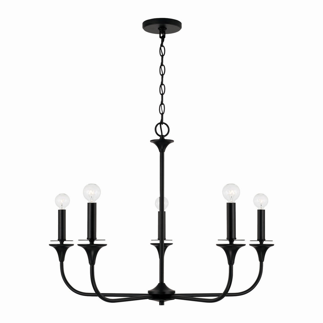 Capital Presley 448951MB Chandelier Light - Matte Black