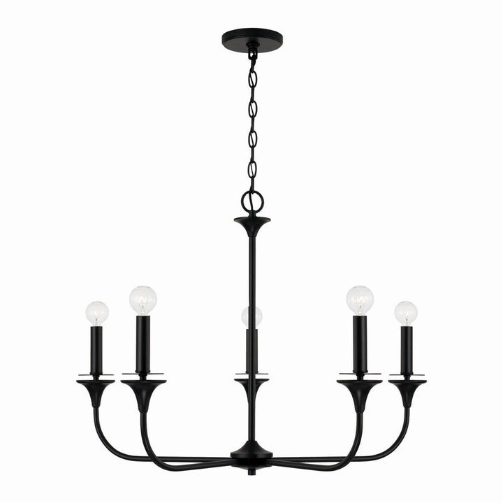 Capital Presley 448951MB Chandelier Light - Matte Black