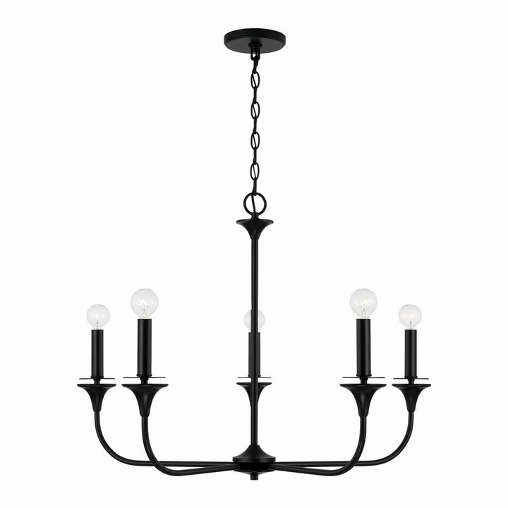 Capital Presley 448951MB Chandelier Light - Matte Black