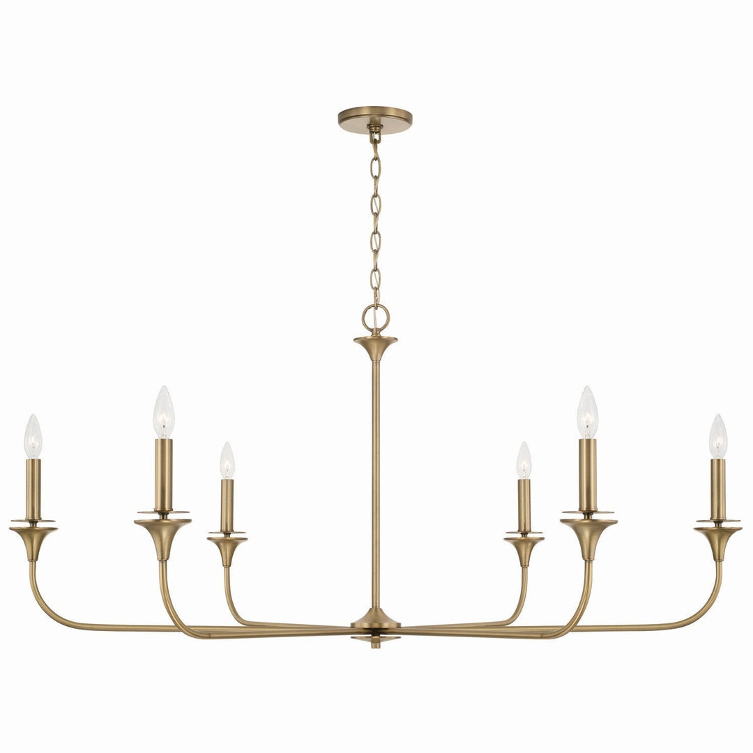 Capital Presley 448961AD Pendant Light - Aged Brass