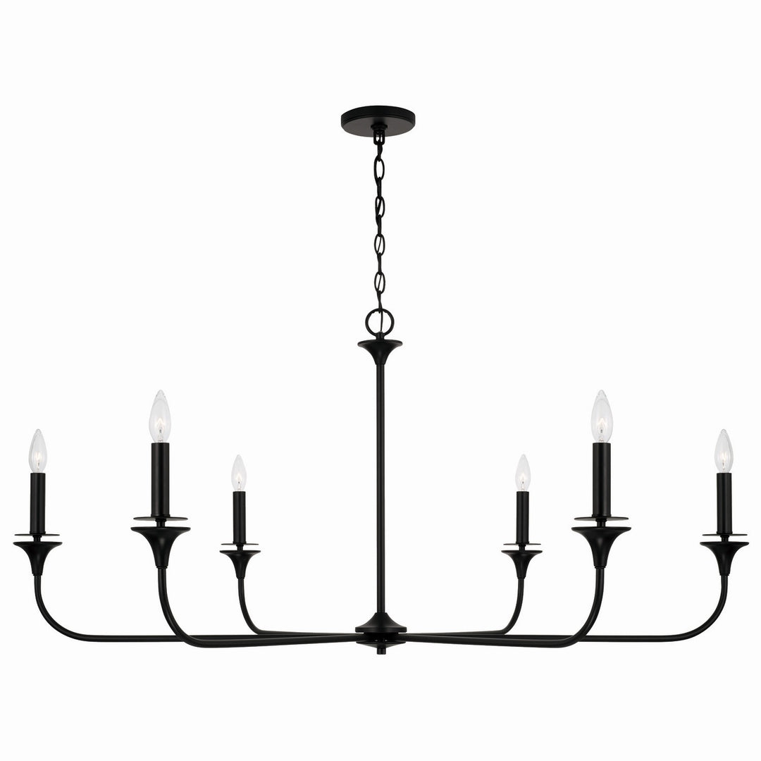 Capital Presley 448961MB Pendant Light - Matte Black