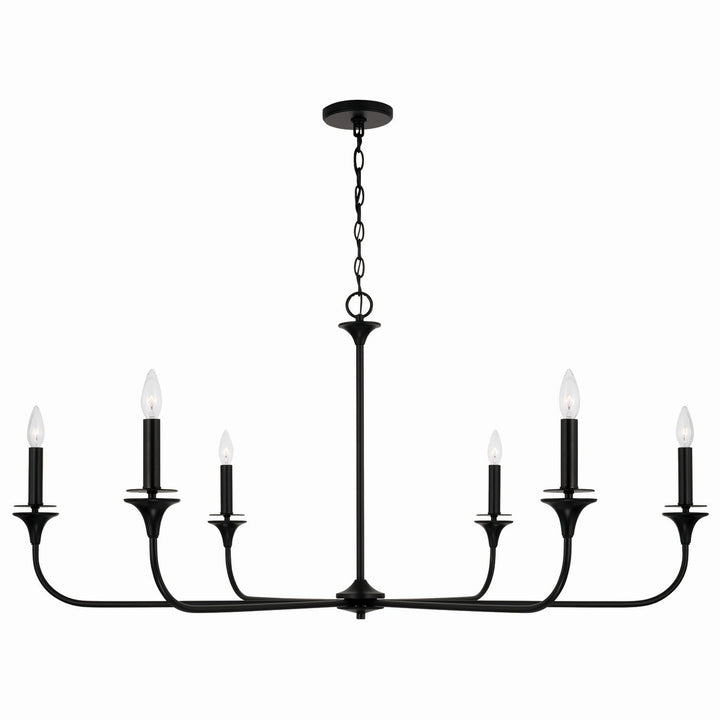 Capital Presley 448961MB Pendant Light - Matte Black