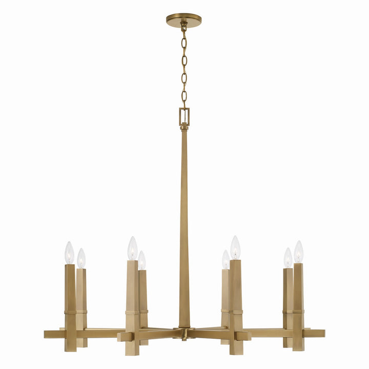 Capital Blake 449681AD Chandelier Light - Aged Brass