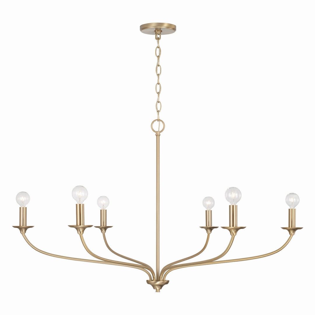 Capital Dolan 449961MA Chandelier Light - Matte Brass