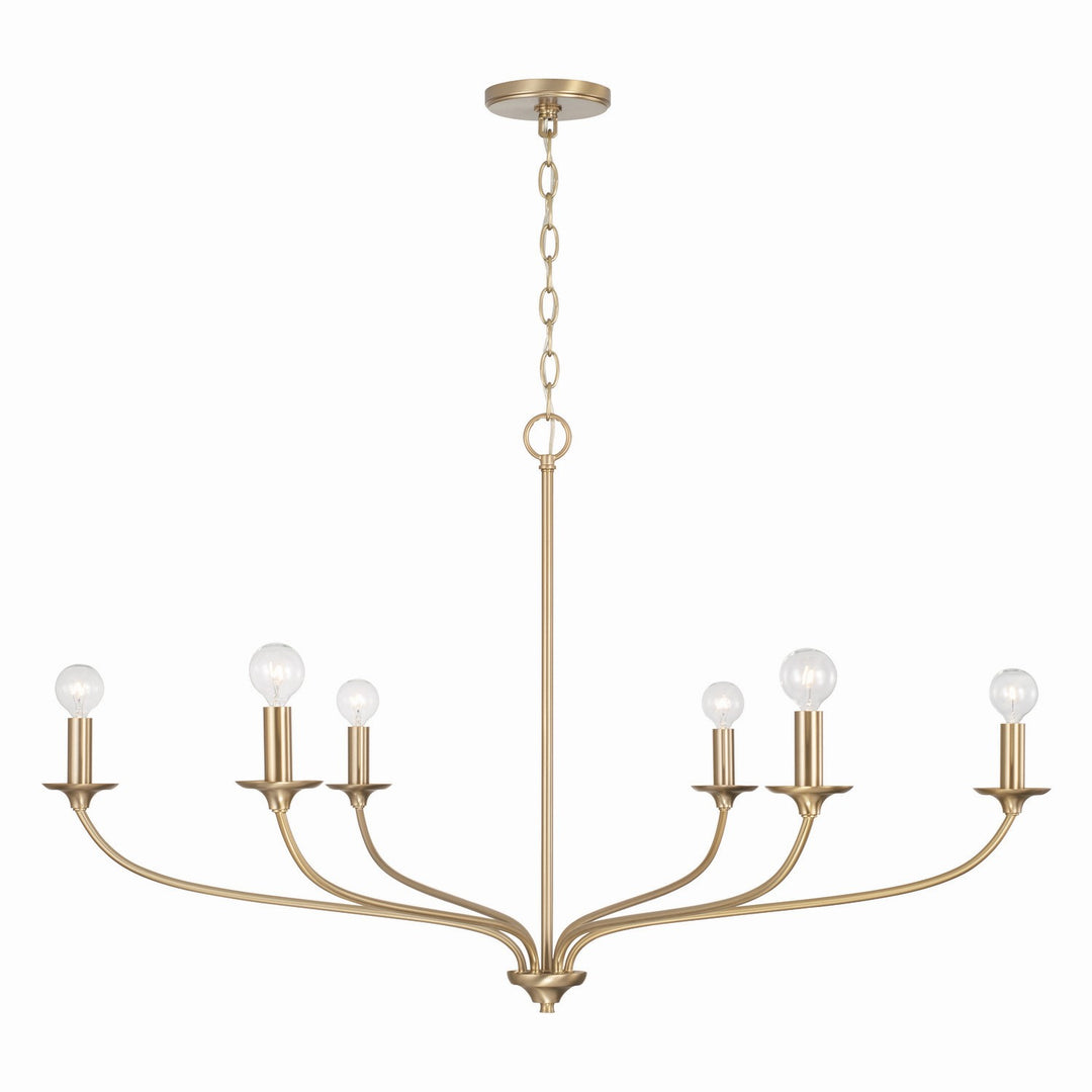 Capital Dolan 449961MA Chandelier Light - Matte Brass