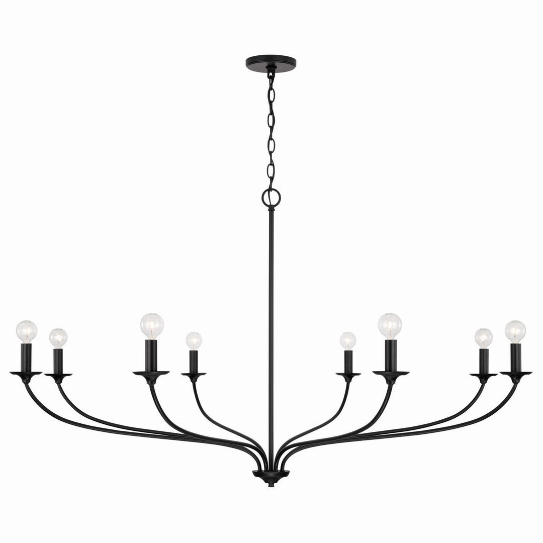 Capital Dolan 449981MB Chandelier Light - Matte Black