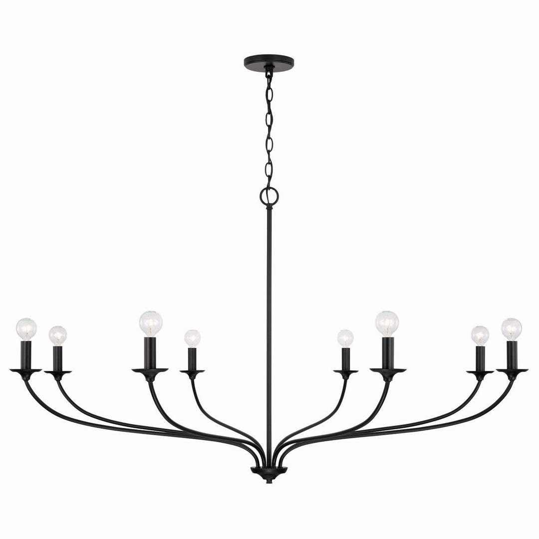 Capital Dolan 449981MB Chandelier Light - Matte Black