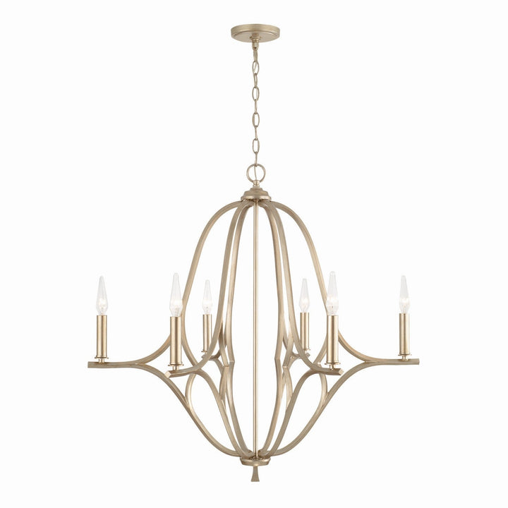 Capital Claire 450061BS Chandelier Light - Brushed Champagne