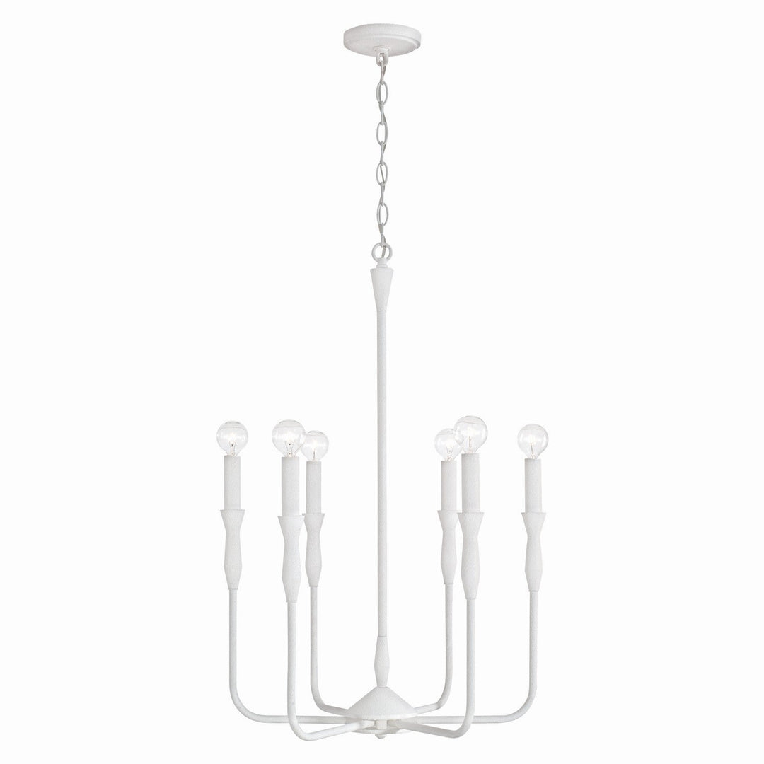 Capital Paloma 450361XW Chandelier Light - Textured White