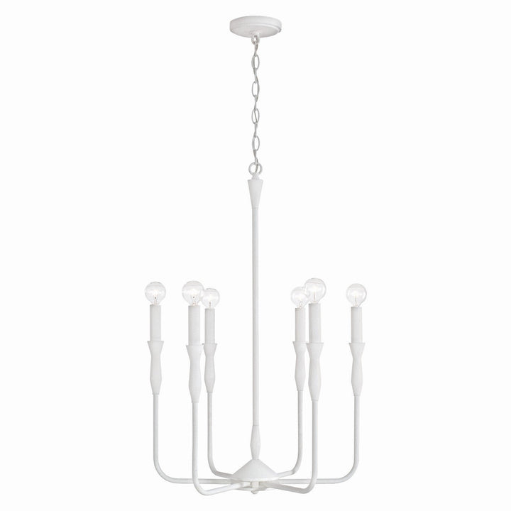 Capital Paloma 450361XW Chandelier Light - Textured White