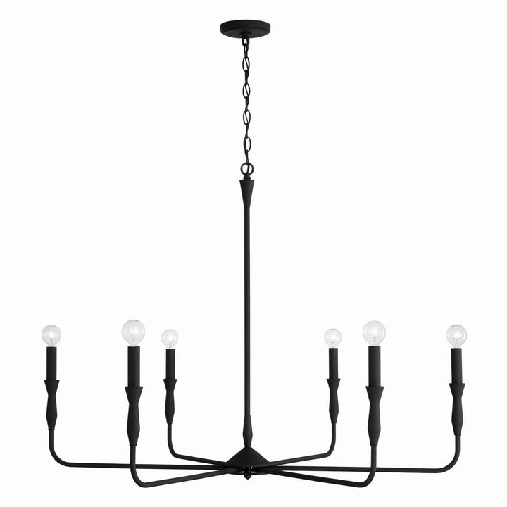 Capital Paloma 450362XK Chandelier Light - Textured Black