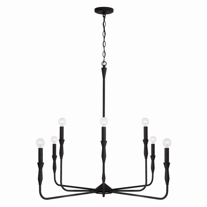 Capital Paloma 450381XK Chandelier Light - Textured Black