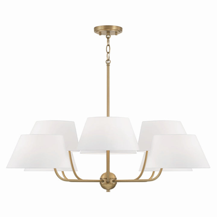 Capital Welsley 450481AD Chandelier Light - Aged Brass