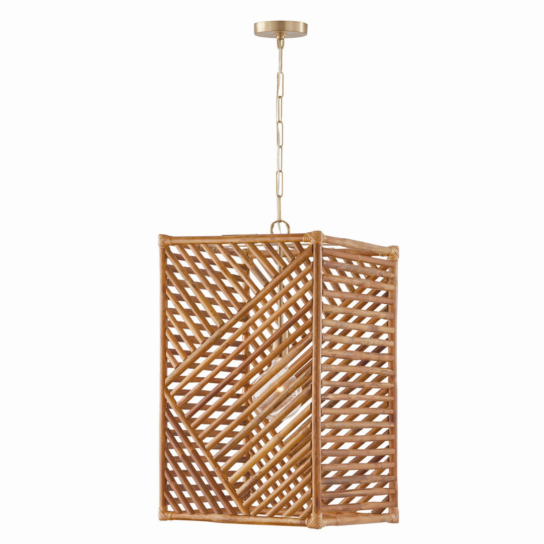 Capital Soleil 547411MA Pendant Light - Matte Brass